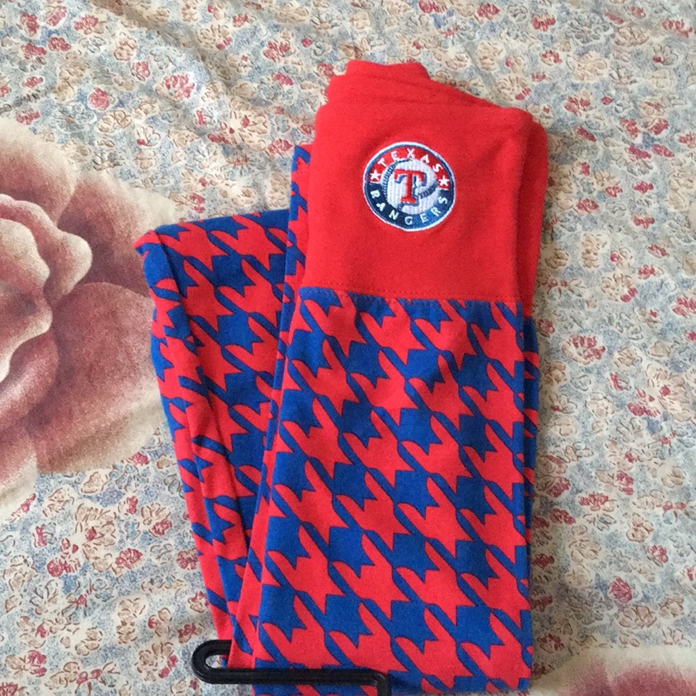 Loudmouth Texas Rangers leggings NWOT
